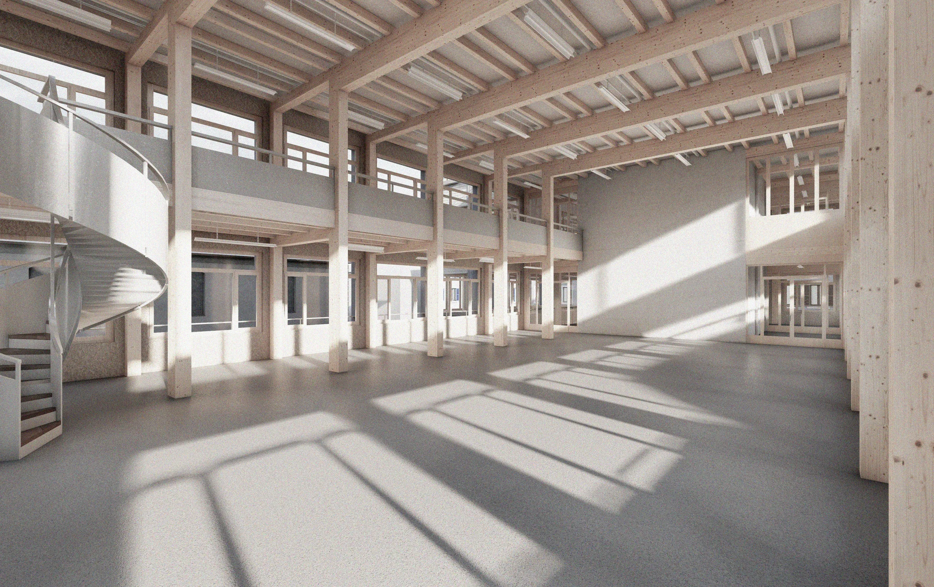 Manufactory in La Chaux-de-Fonds, view 2.